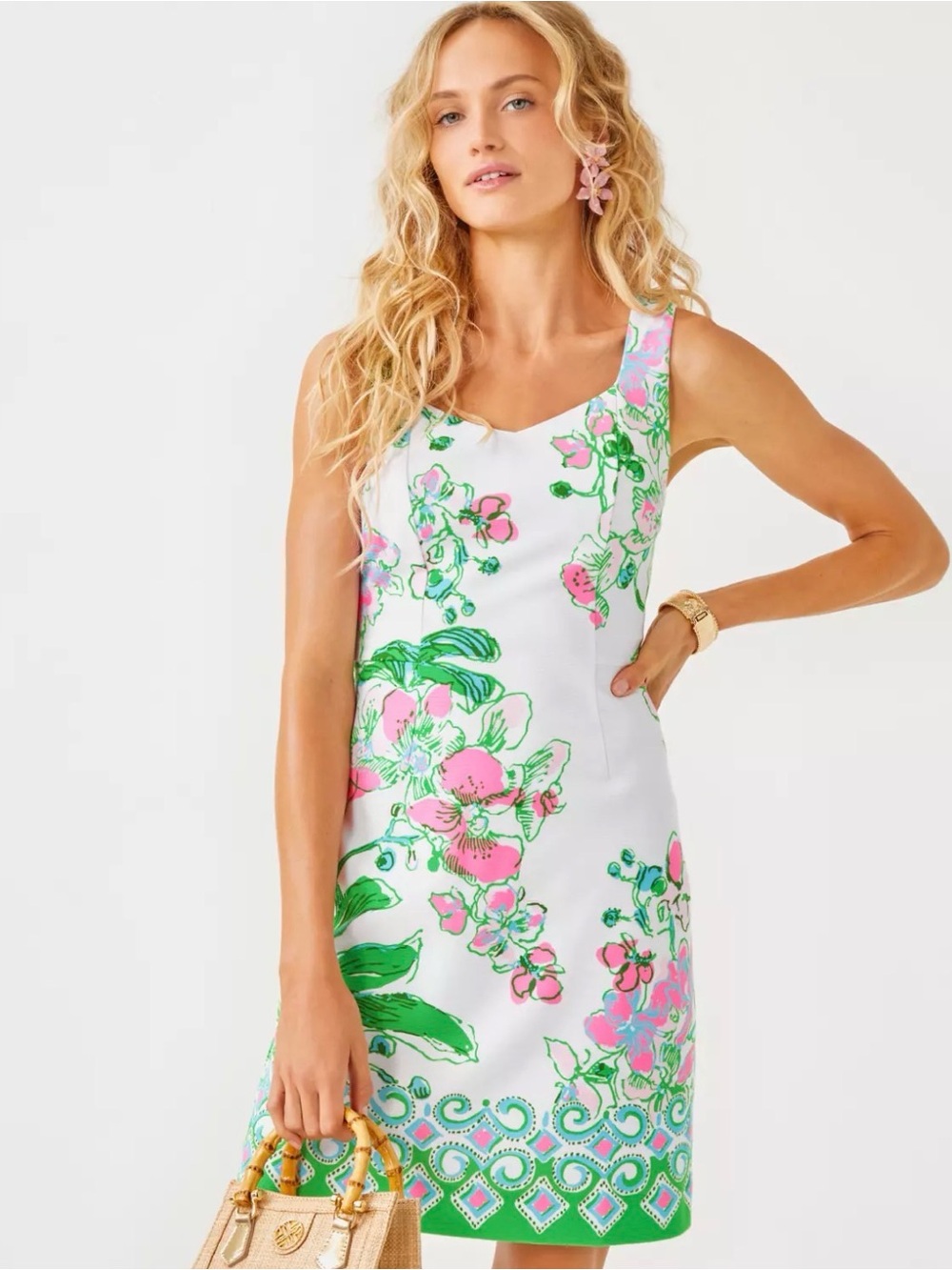 Lilly Pulitzer- Del Ray Stretch Shift Dress